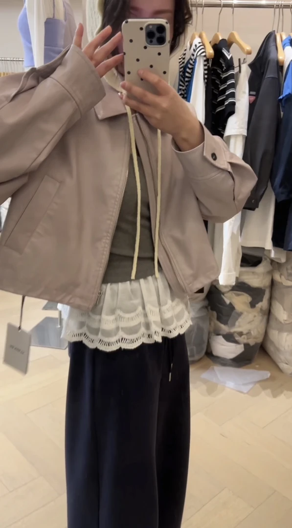 婷~品质高的皮衣外套
