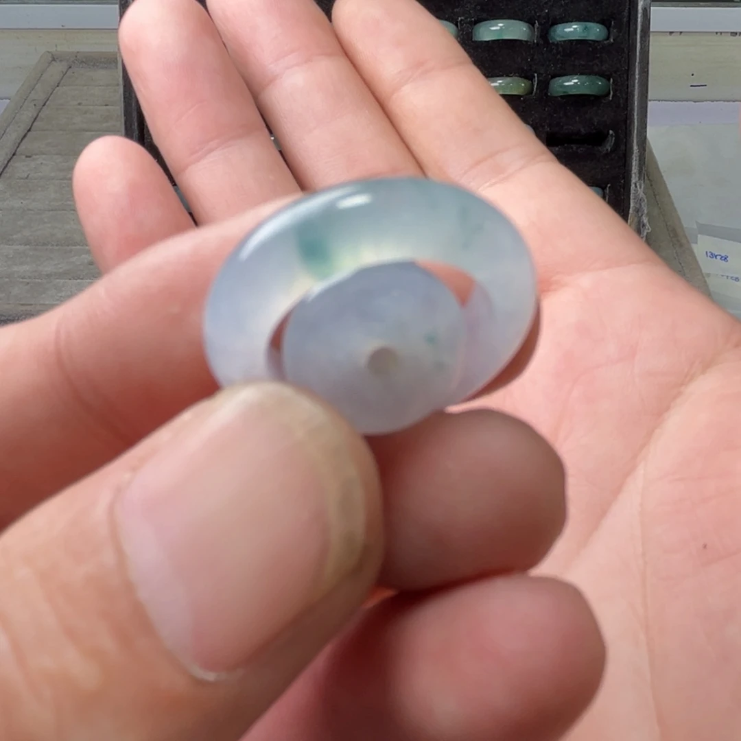 定制翡翠未镶嵌圈口10