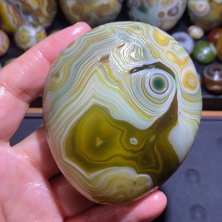 未镶嵌玛瑙/玉髓珠宝半成品18