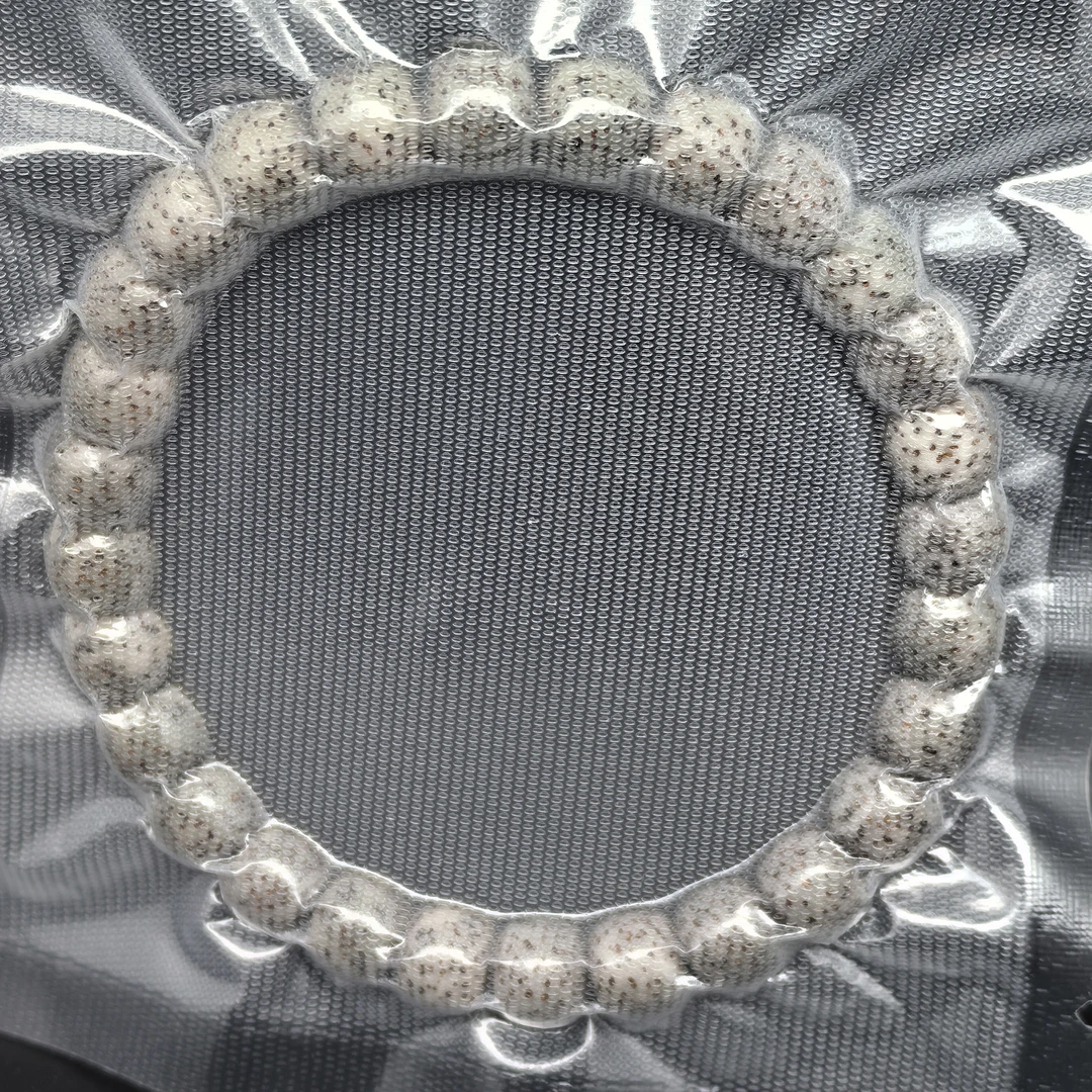 2025DYCGW1016星月菩提石玉料老型手串约8*6mm