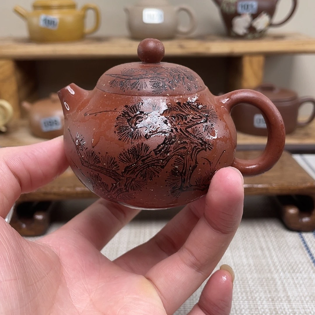 茶壶紫砂原矿手工紫砂壶