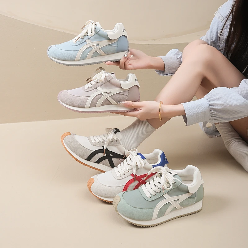 POLAR BEAR 【断色清仓】新款内增高阿甘透气凉爽小个子阿甘鞋888-3