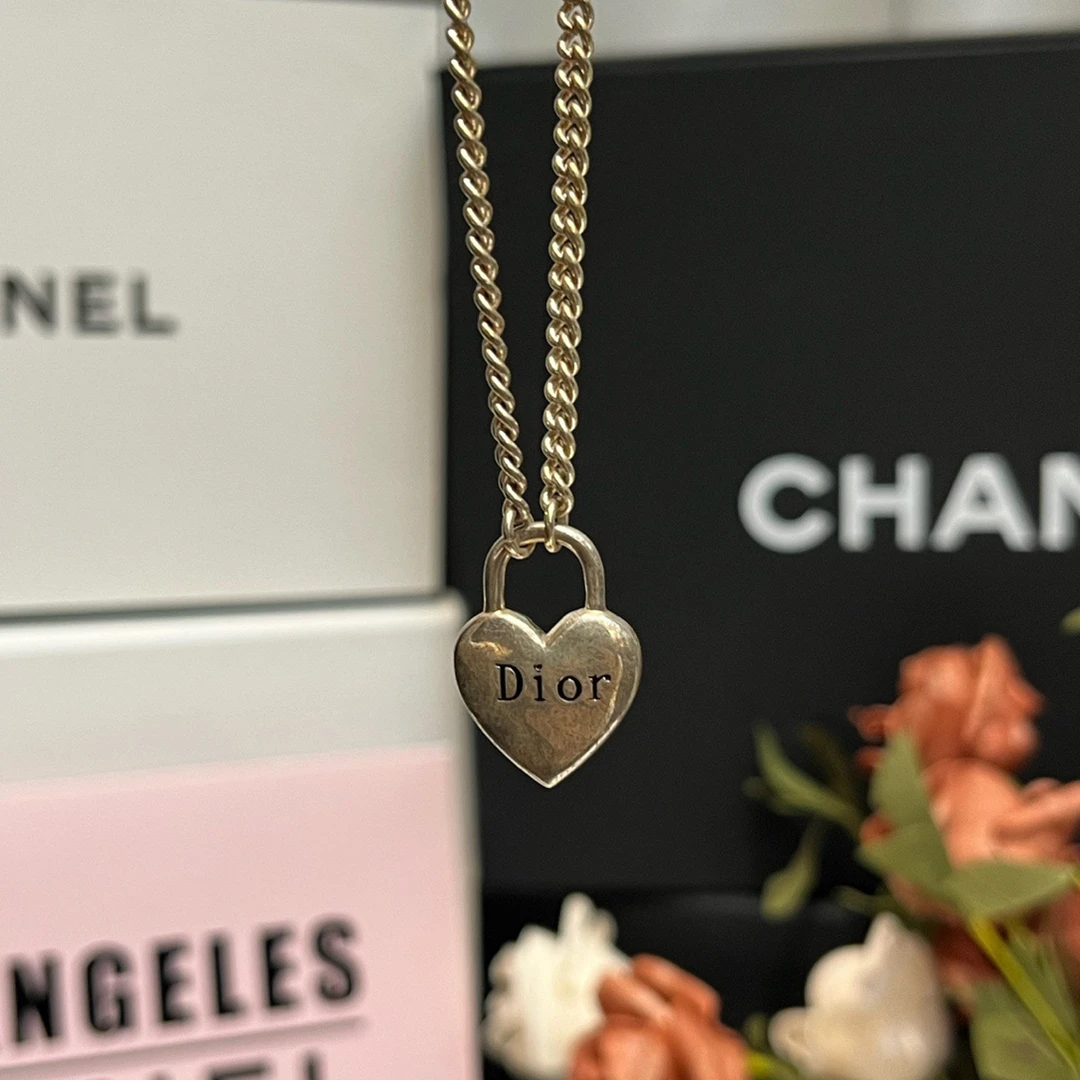 99新 DIOR/迪奥 Dior 迪奥爱心锁手链
