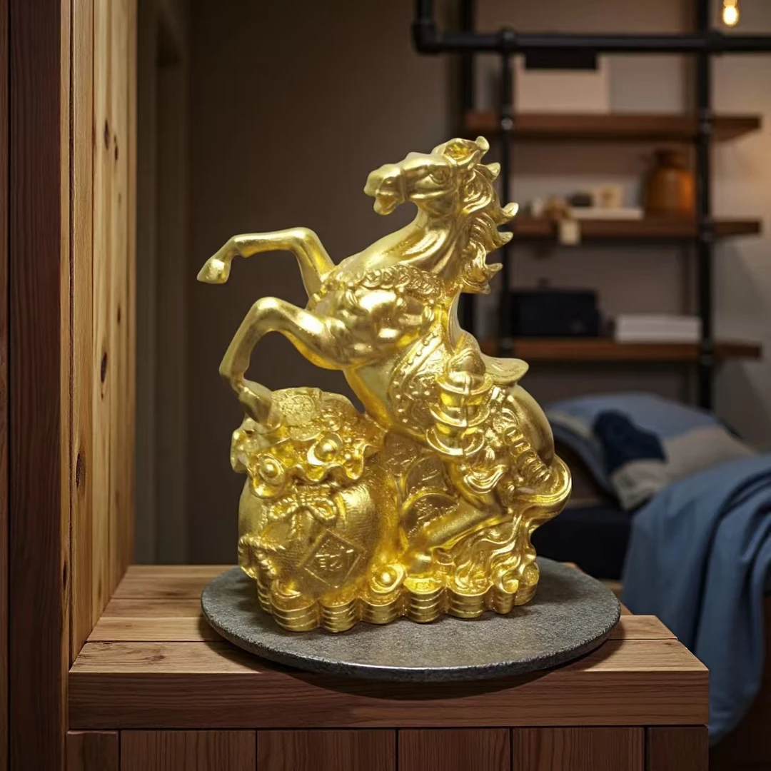 奋进金骥聚财宝器高颜值中式