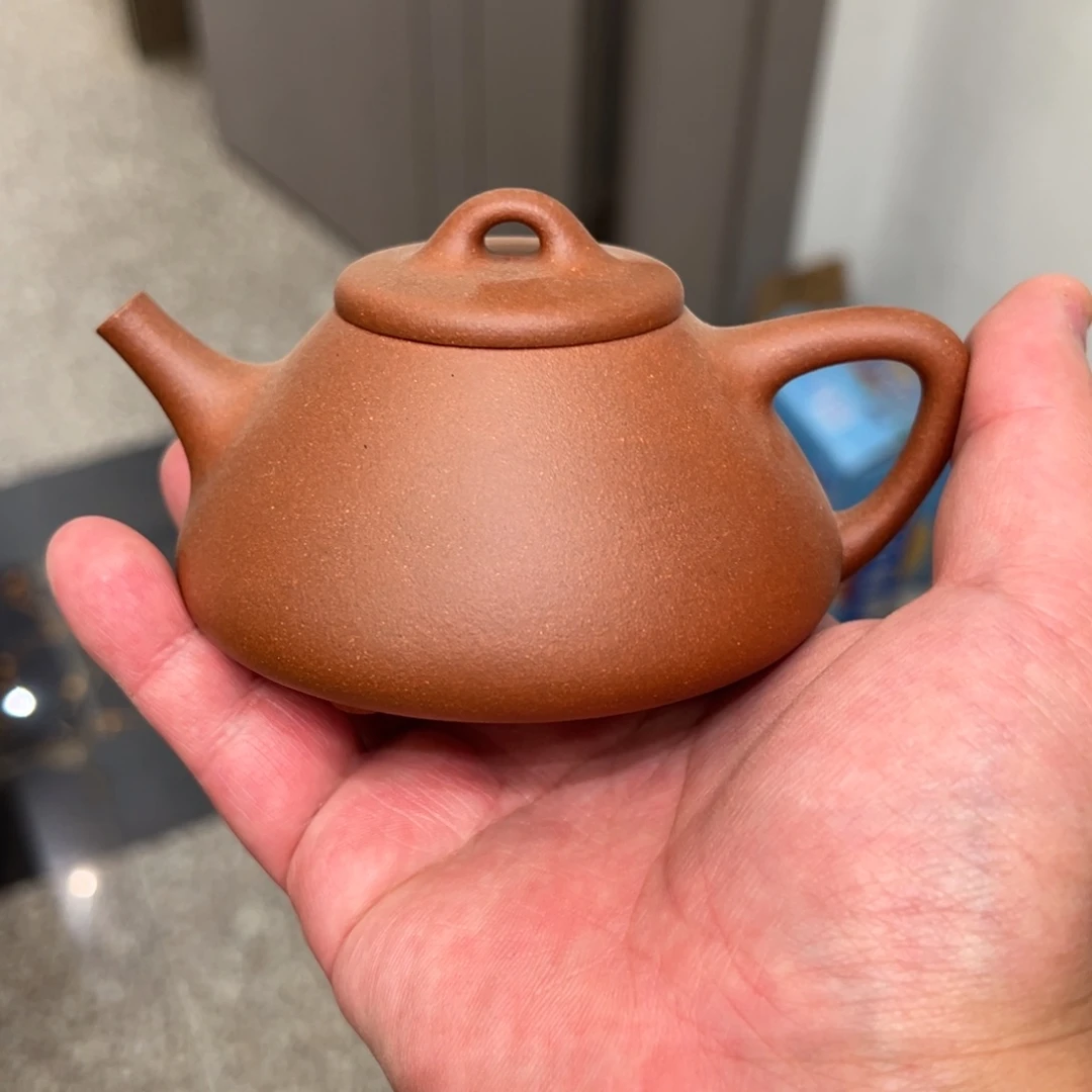 罗***良紫砂茶壶150cc桃花泥子冶