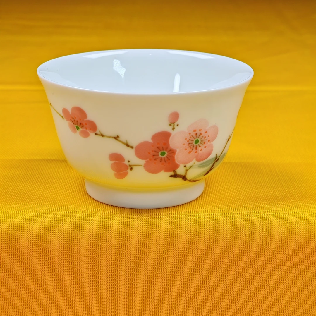 茶具130主人杯.7501瓷标准滑石子胚胎。