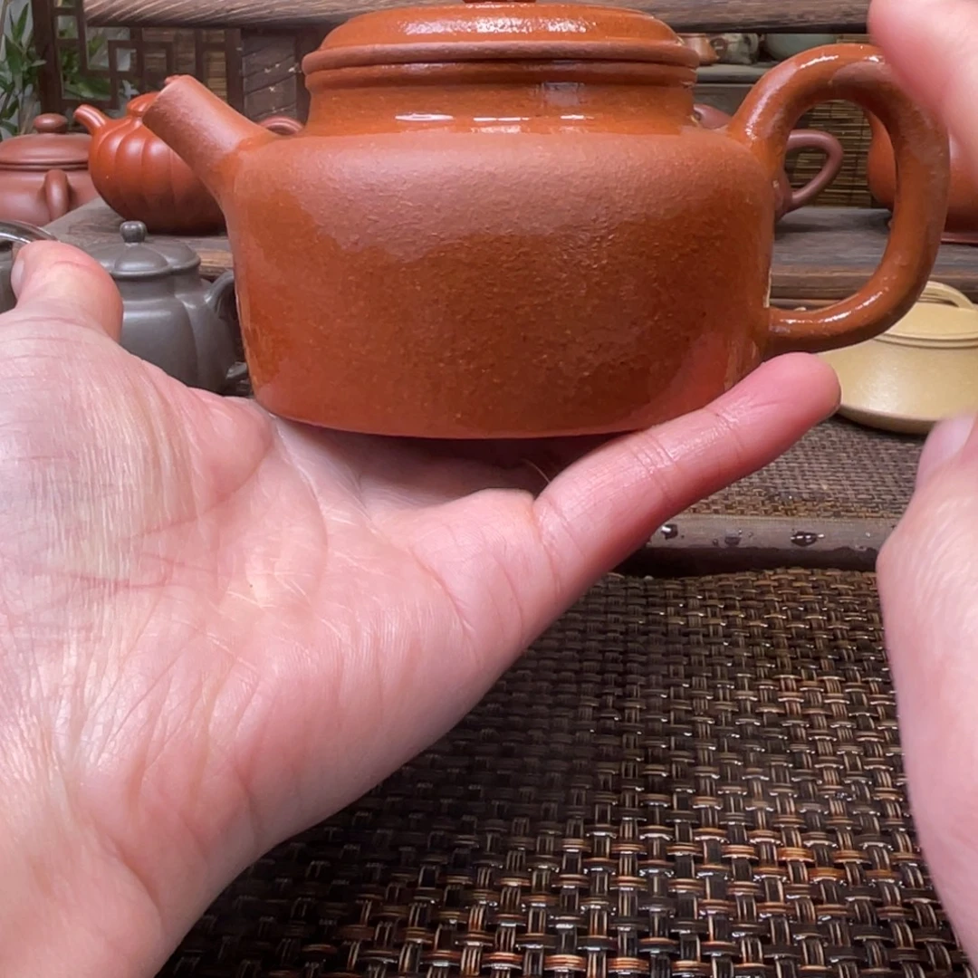 紫砂茶壶宜兴原矿紫砂手工制全220