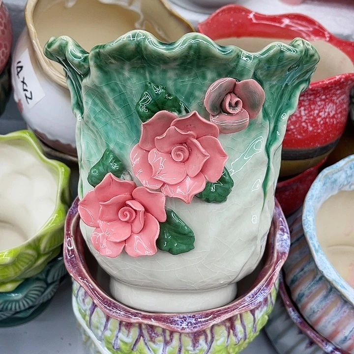 多肉绿植陶瓷花盆