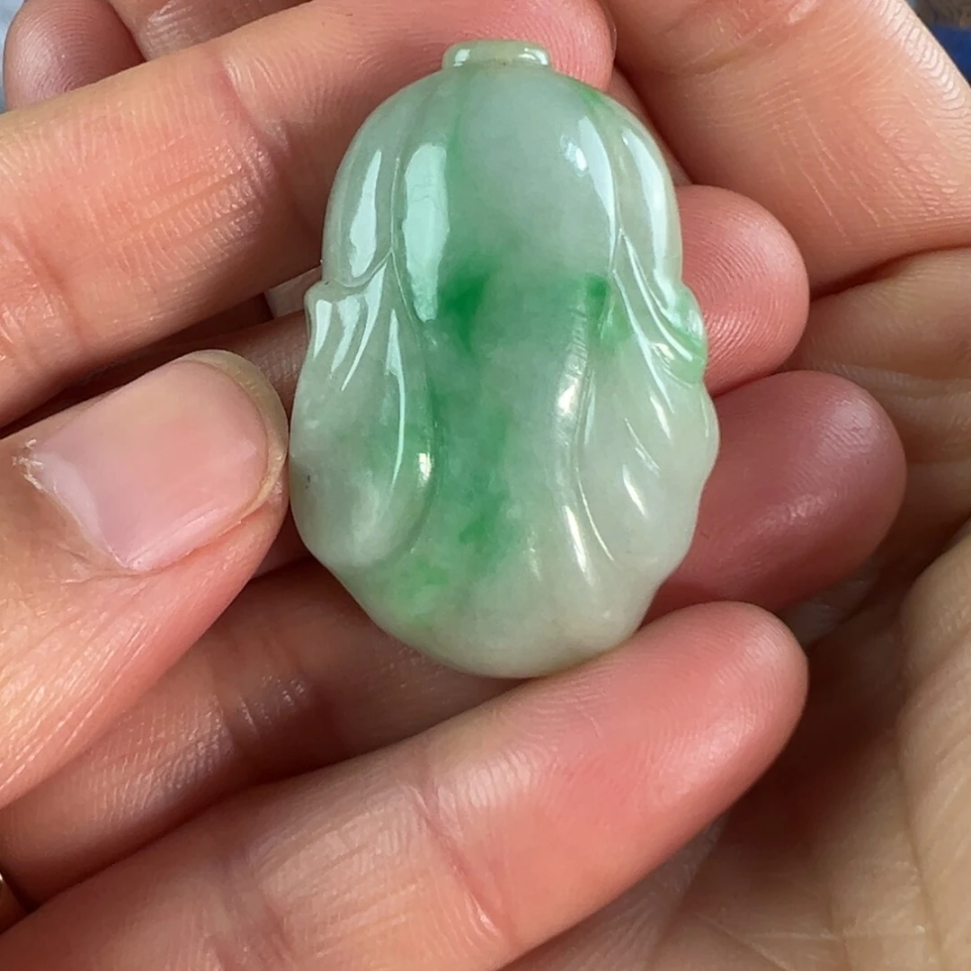 翡翠未镶嵌手镯天然翡翠挂件