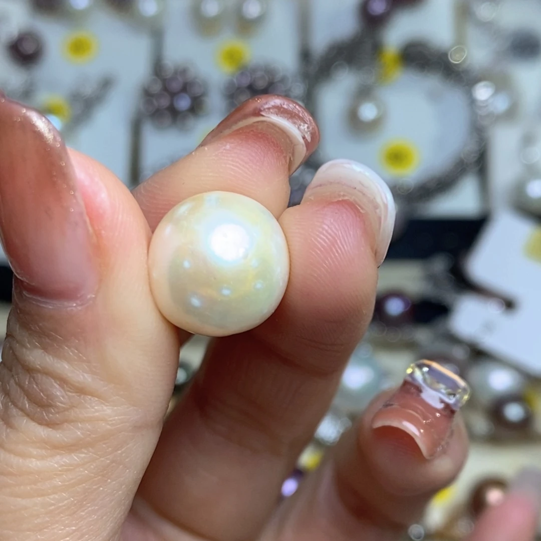 静***康珠宝奇石淡水珍珠未镶嵌
