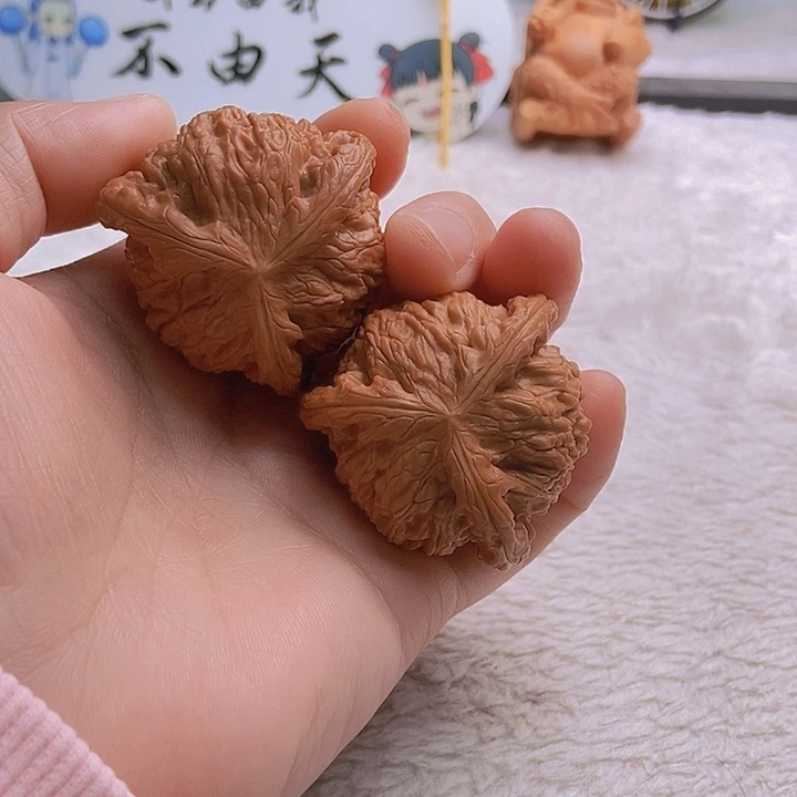 吊坠文玩核桃华****叶三棱