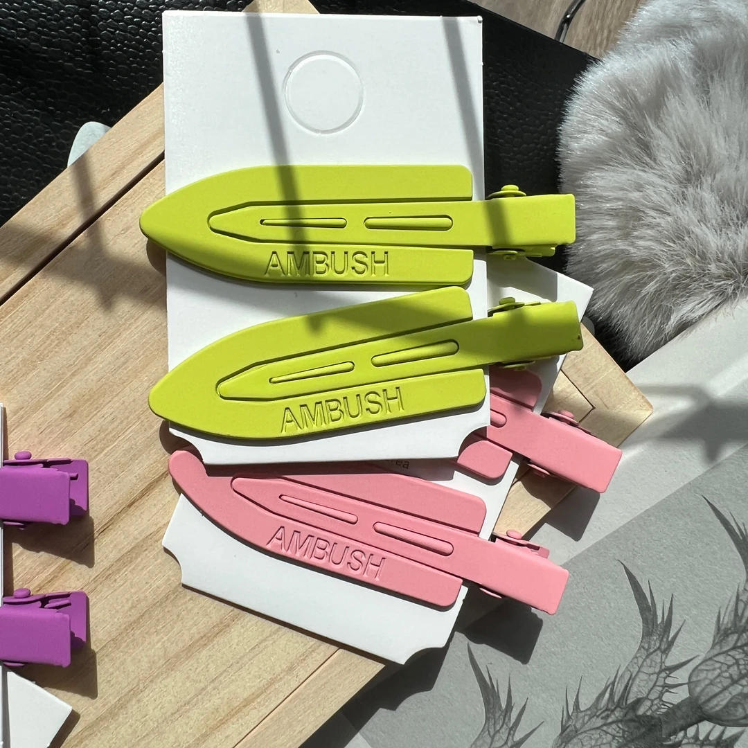 「糖果色」彩色无痕夏季刘海侧边发夹 0499