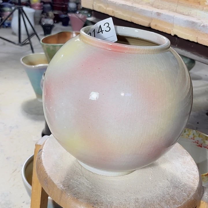 瓶口12高23无孔景德镇陶瓷满29包邮