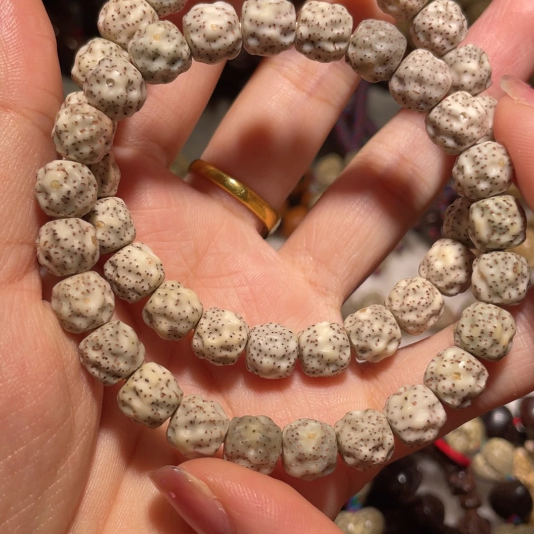 吊坠星月菩提荔枝纹原生态单圈