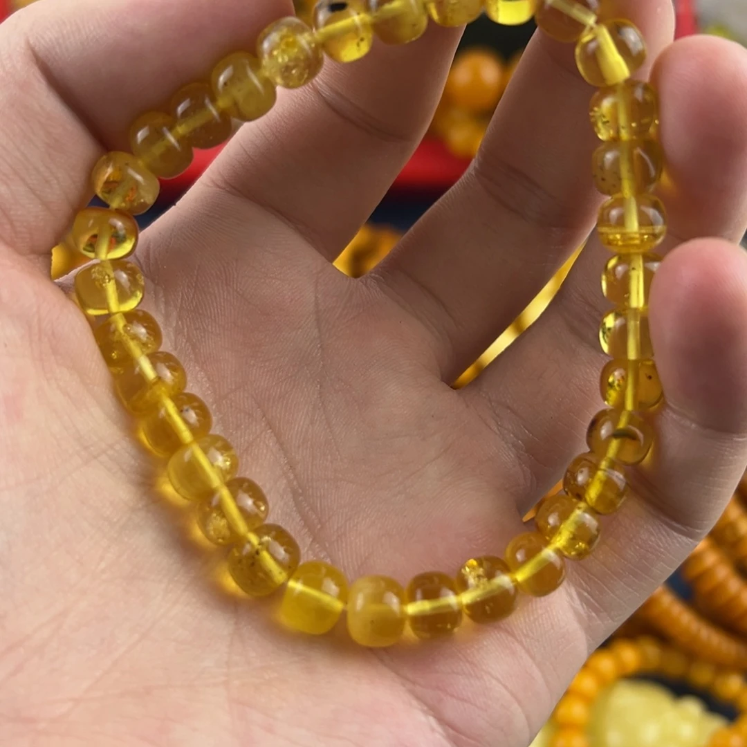 琥珀未镶嵌珠宝奇石