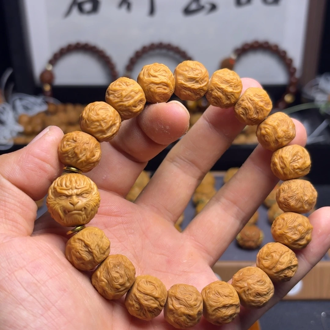 新***圩手串/手链核桃微瑕龙蛇加大圣