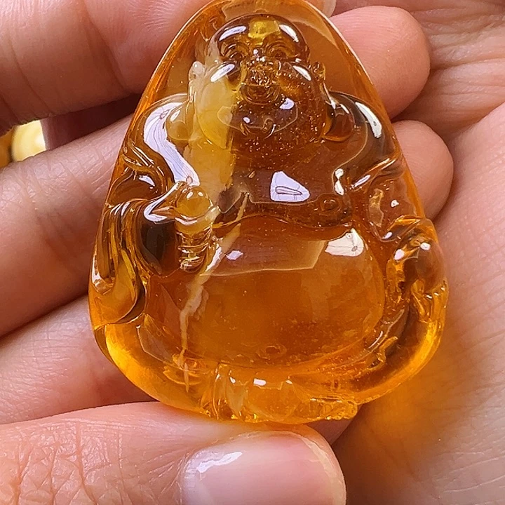 蜜蜡颈饰未镶嵌蜜蜡