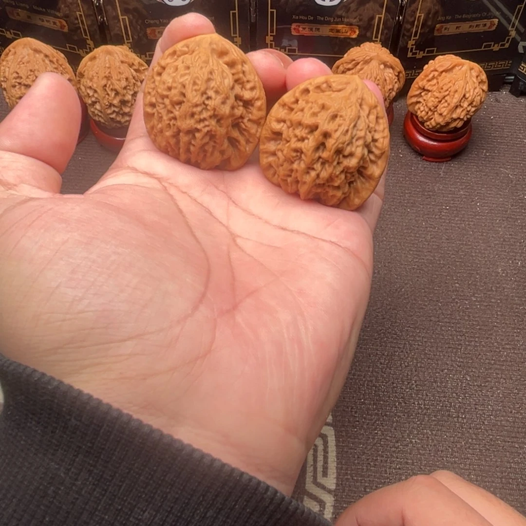 吊坠文玩核桃金公子