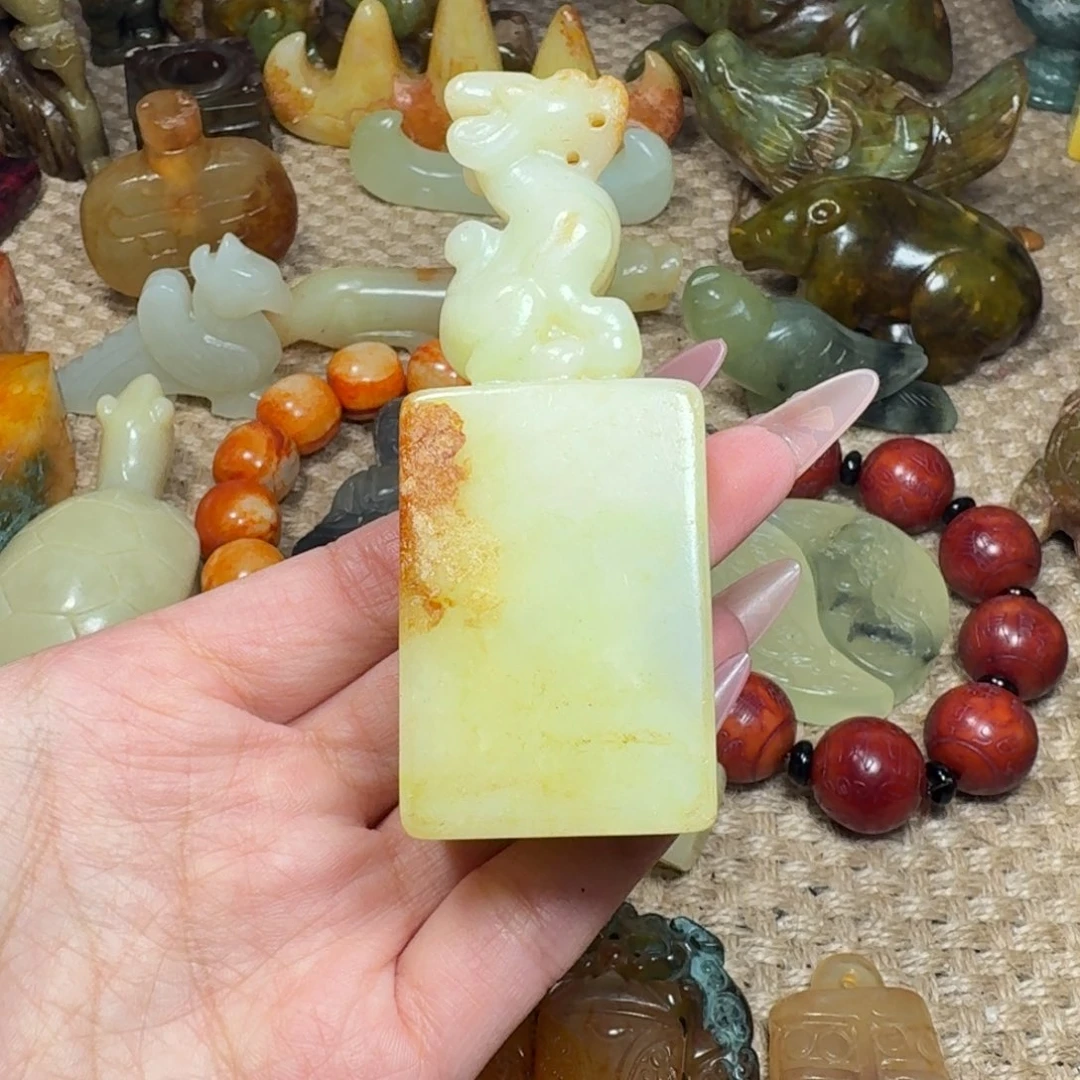 白玉菩提吊坠挂件