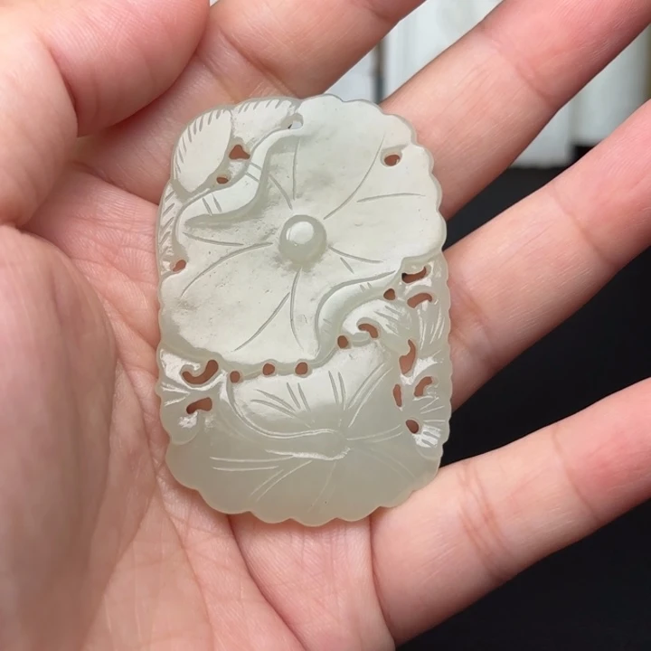 未镶嵌和田玉挂件方*生