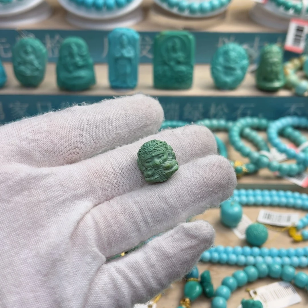 绿松石珠宝奇石未镶嵌