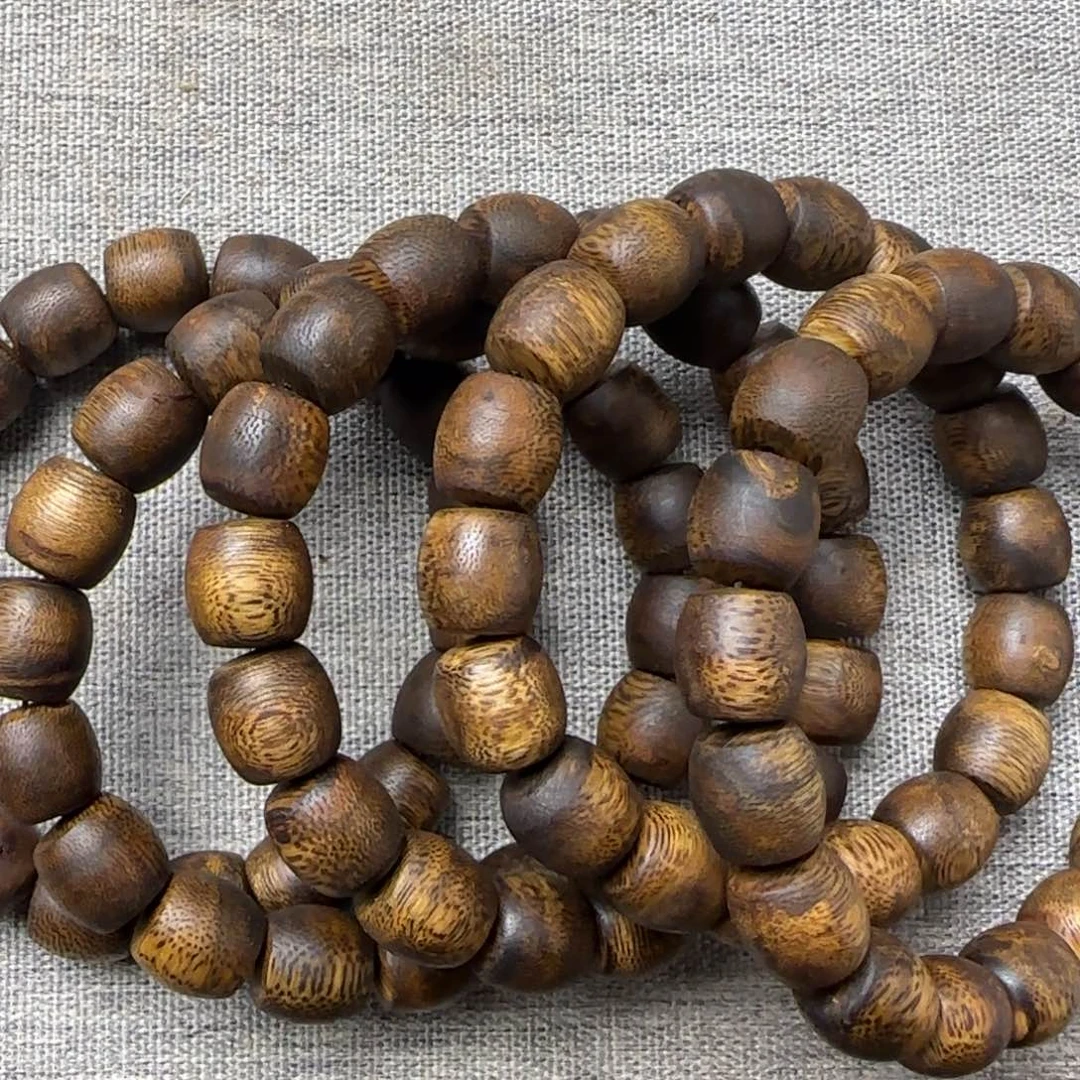 沉香碎屑沉香绿棋楠张勺子1.2古珠原汁原味