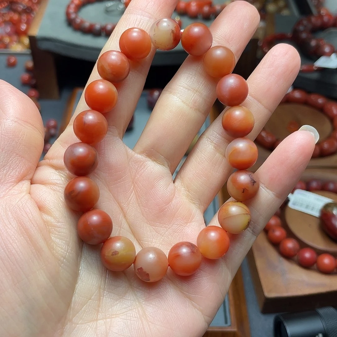 未镶嵌手串10多样性发1南红玛瑙