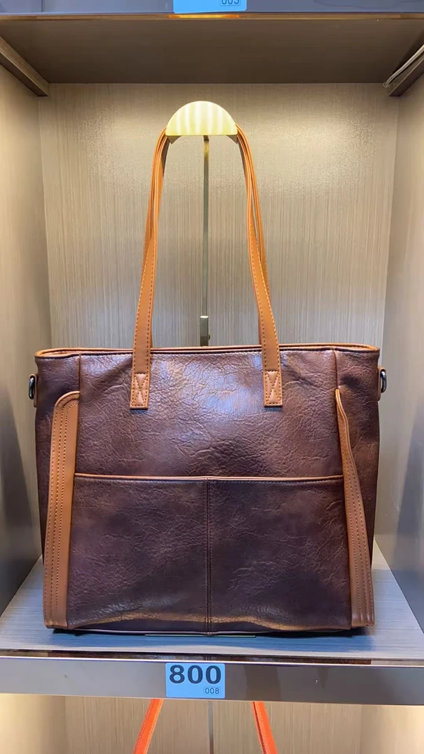 新款简约复古通勤腋下女包026