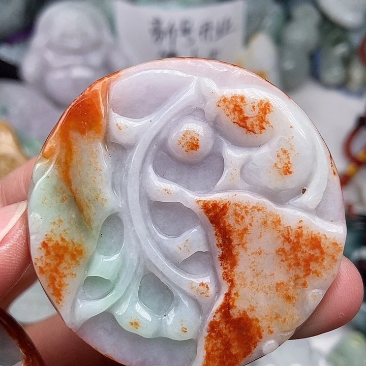 未镶嵌挂件翡翠翡翠