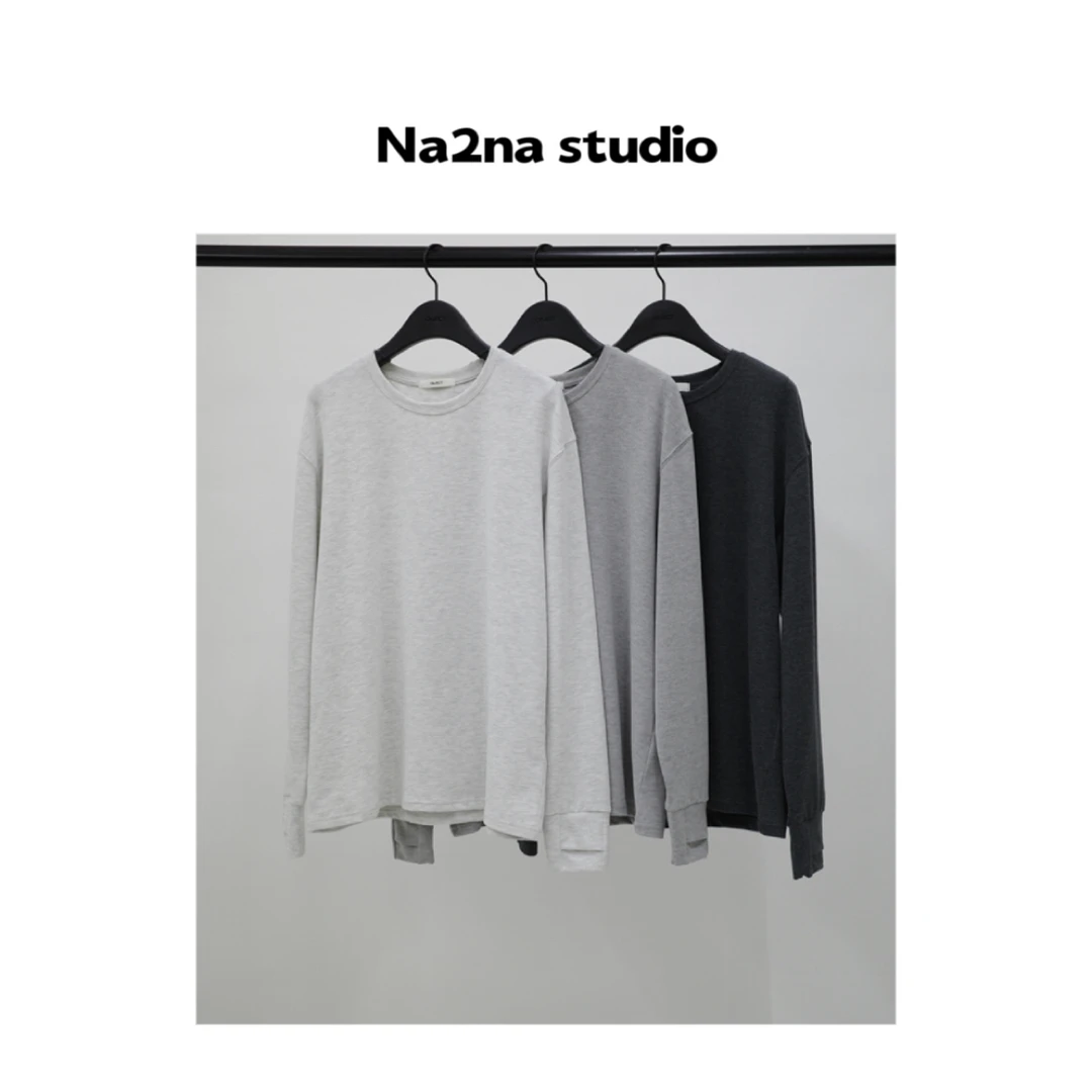 Na2na 东大门 Ob深灰磨毛卫衣（No退换）