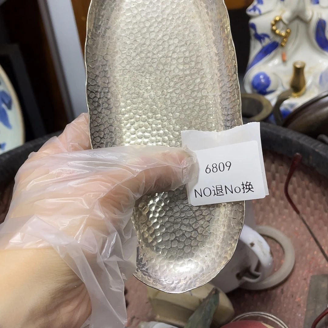 淡***然瓷片6809号工艺品