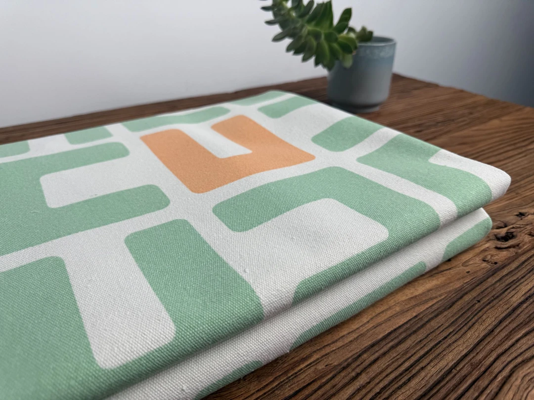 （清新夏日）天津老帆布凉席加厚双人床夏天纳凉必备天津帆布凉席