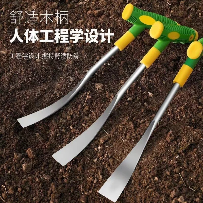 挖野菜神器挖蒜锰钢小铲子挖荠菜园艺铁铲种花挖土除草铲土户外铲