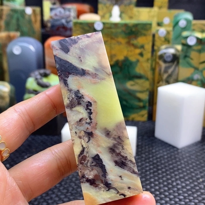 四川石问*青田石印章石