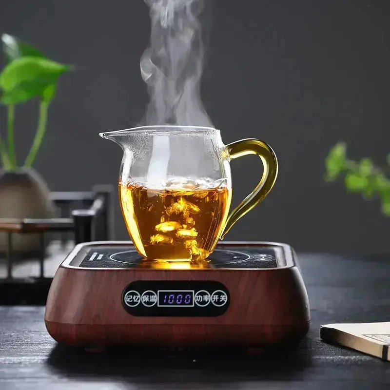 【轻奢】耐热高硼硅玻璃公道杯茶漏过滤一体分茶器家用功夫茶道工具