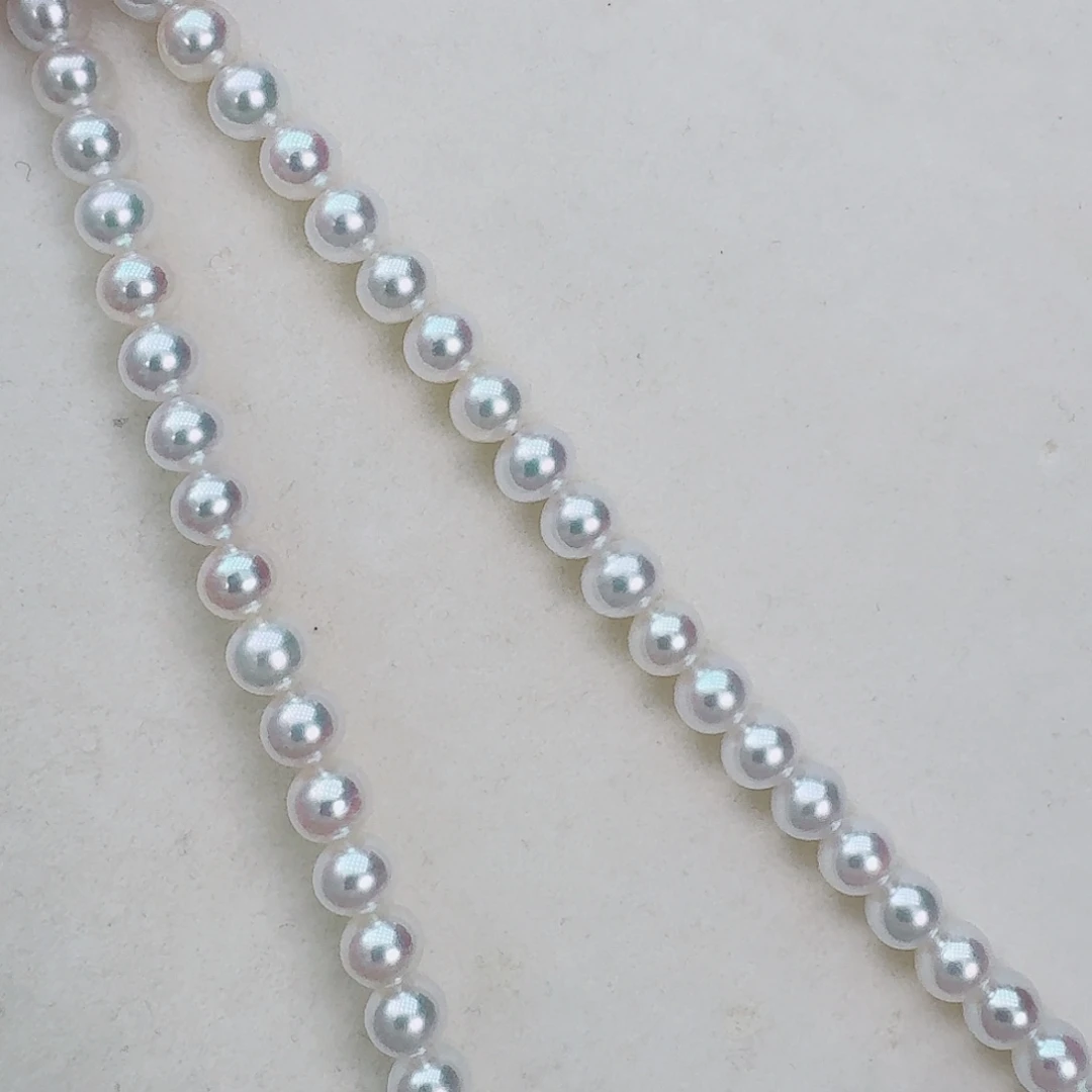 颈饰银S925镶嵌淡水珍珠