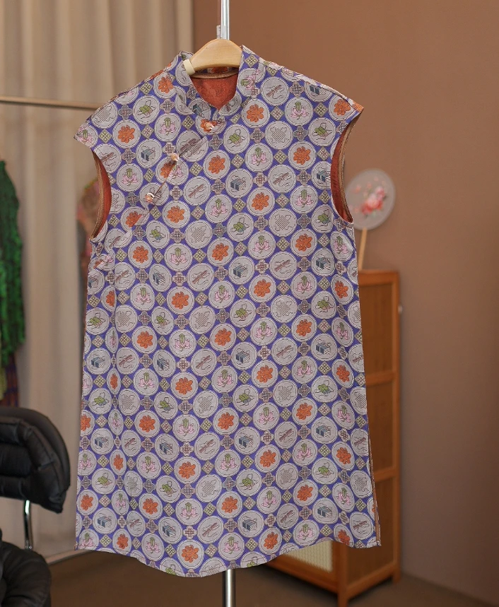 【文房四宝-奥黛】100桑蚕丝新中式国风奥黛提花桑蚕丝香云纱