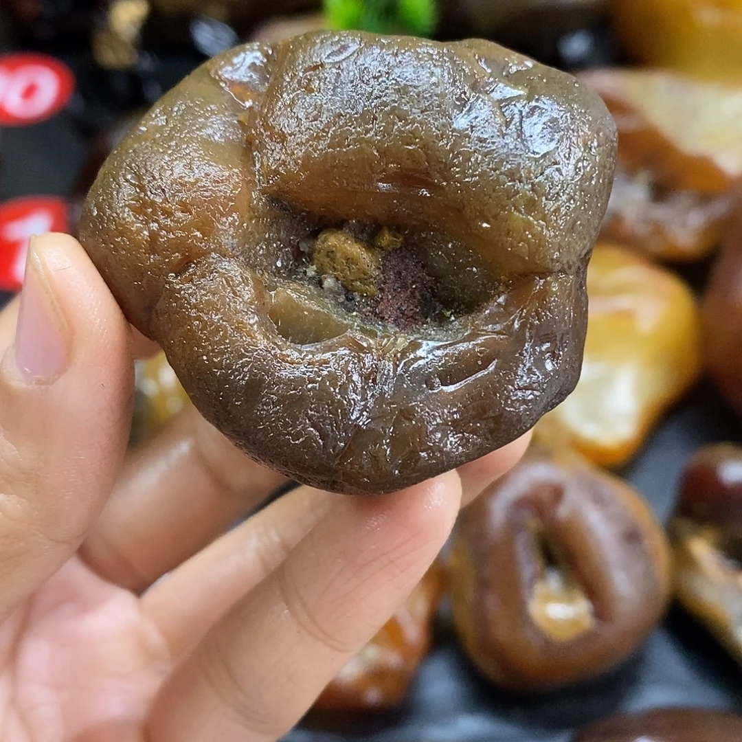 玛瑙/玉髓未镶嵌手把件