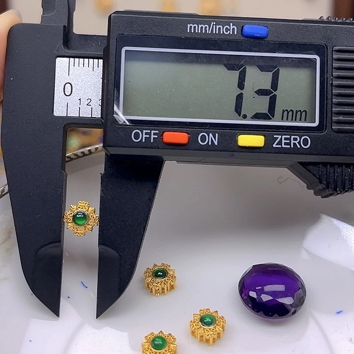 银S925镶嵌颈饰紫晶紫晶925镶嵌108