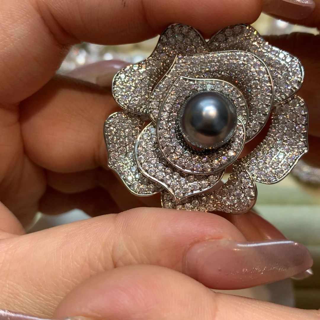 海水珍珠胸饰未镶嵌