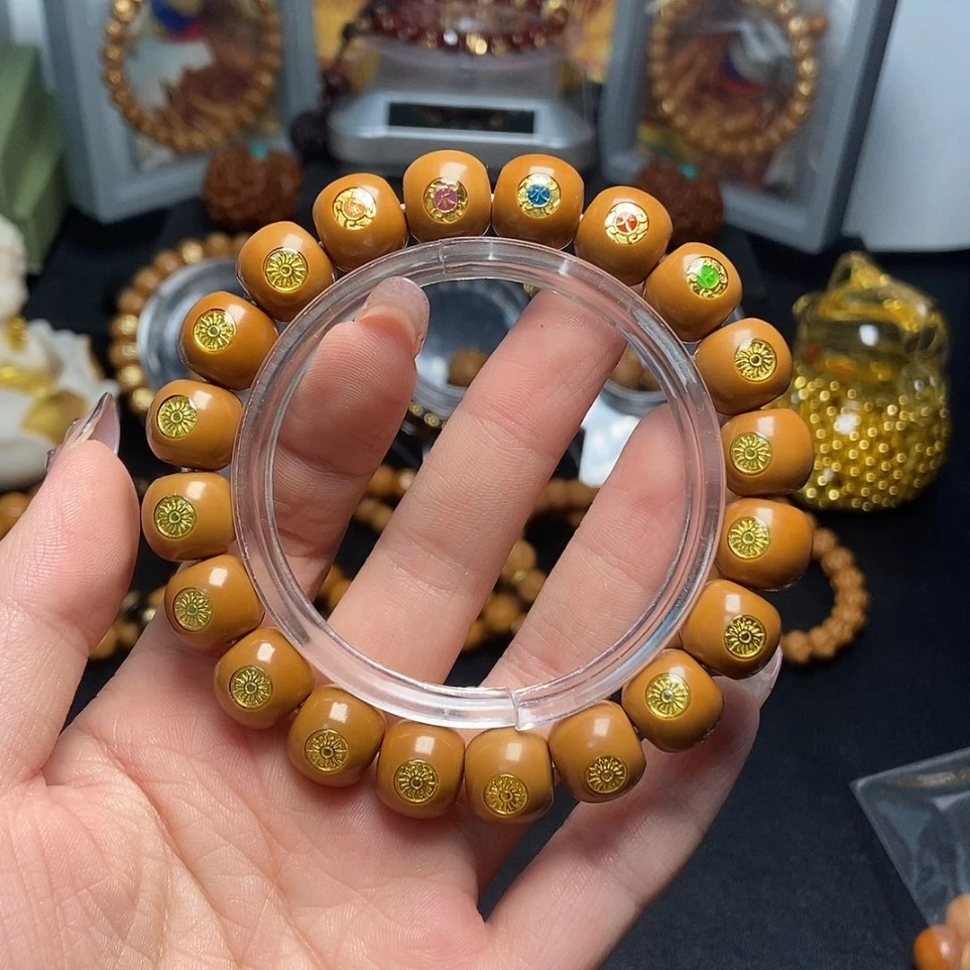 手串猴头核桃满标毕业老型桶珠12.3mm闪购4