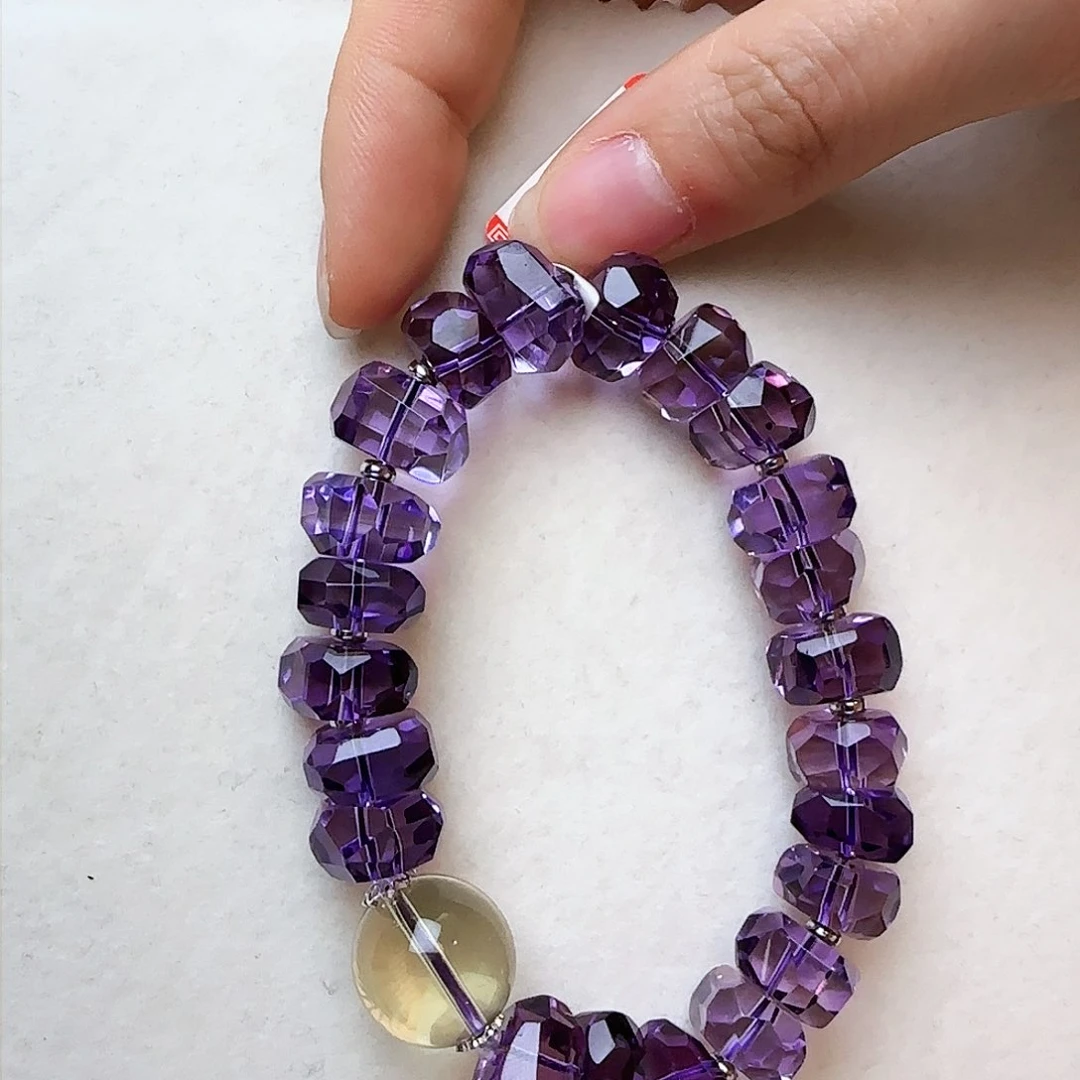 水晶手链未镶嵌阿****拉大气上档次