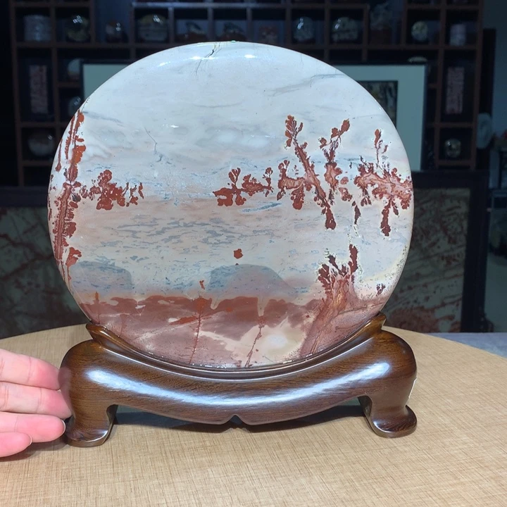 ，广西国画石摆件，观赏收藏