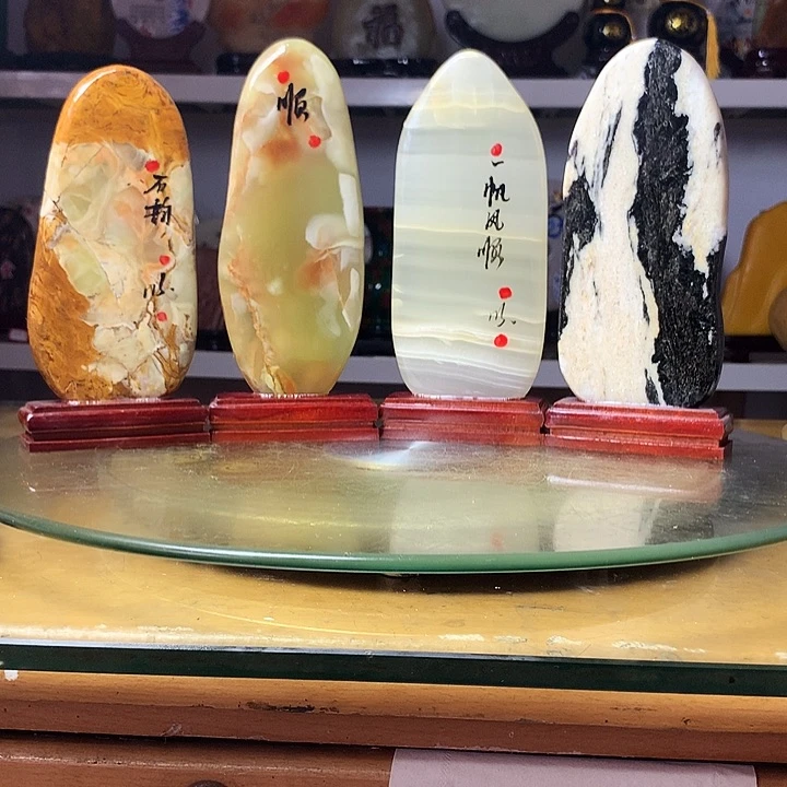 石材天然原石玉石摆件