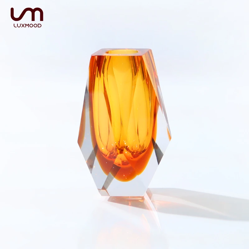 LUXMOOD【秒杀价】勒慕轻奢网红透明琉璃香薰瓶高级艺术桌面摆件