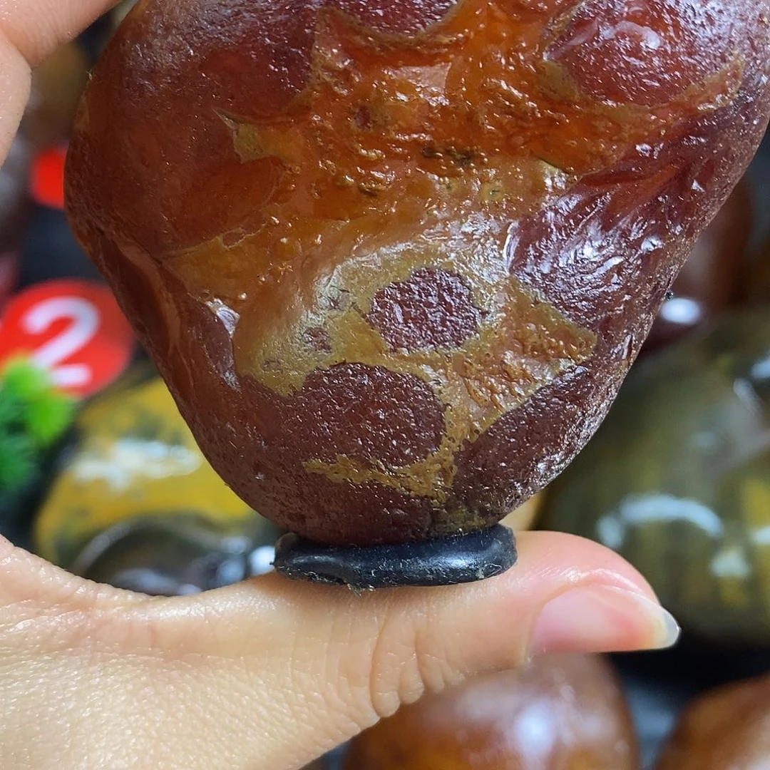 玛瑙/玉髓未镶嵌手把件