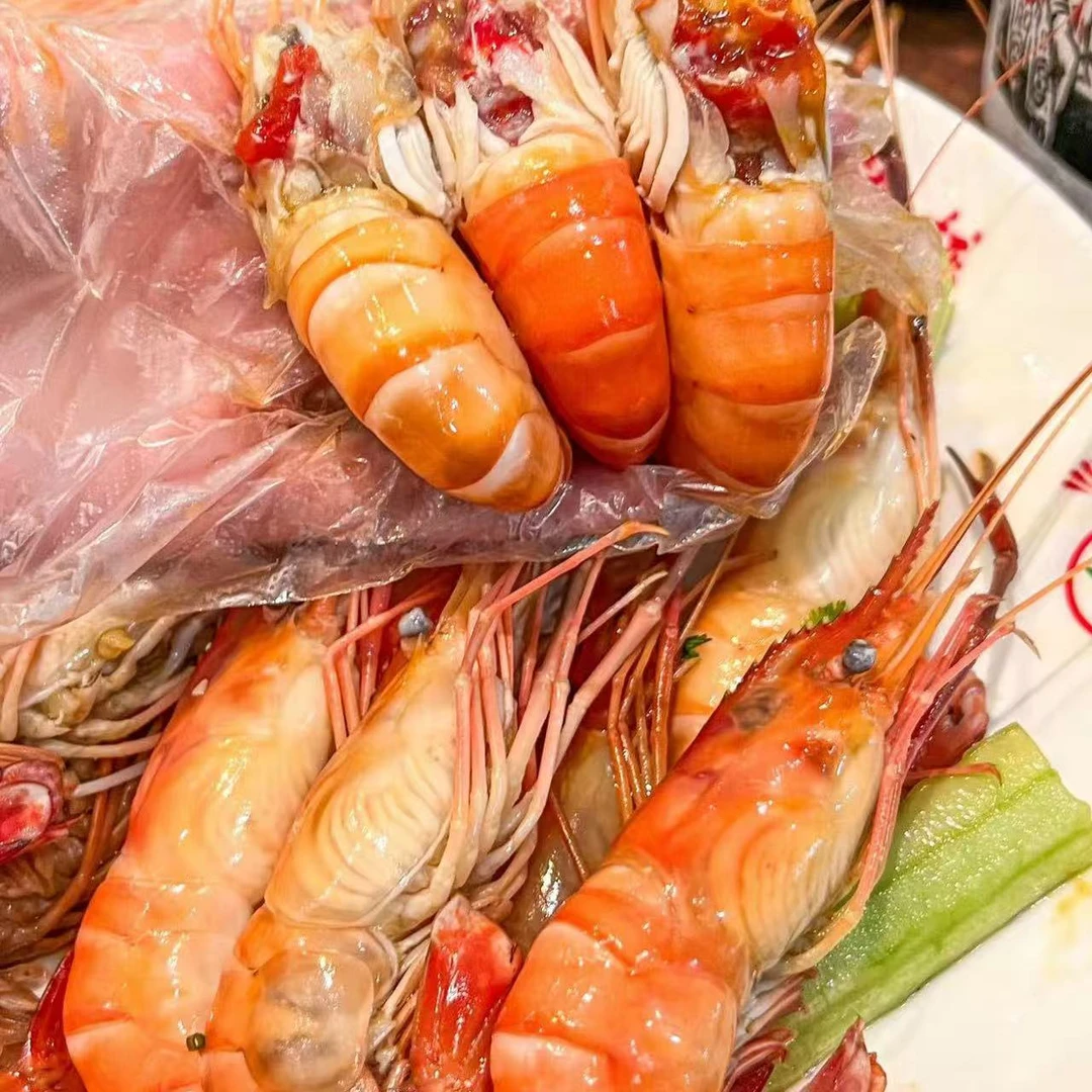 2桶共1300g秘制熟醉罗氏虾虾肉紧实饱满肉质细腻顺丰特快包邮到家