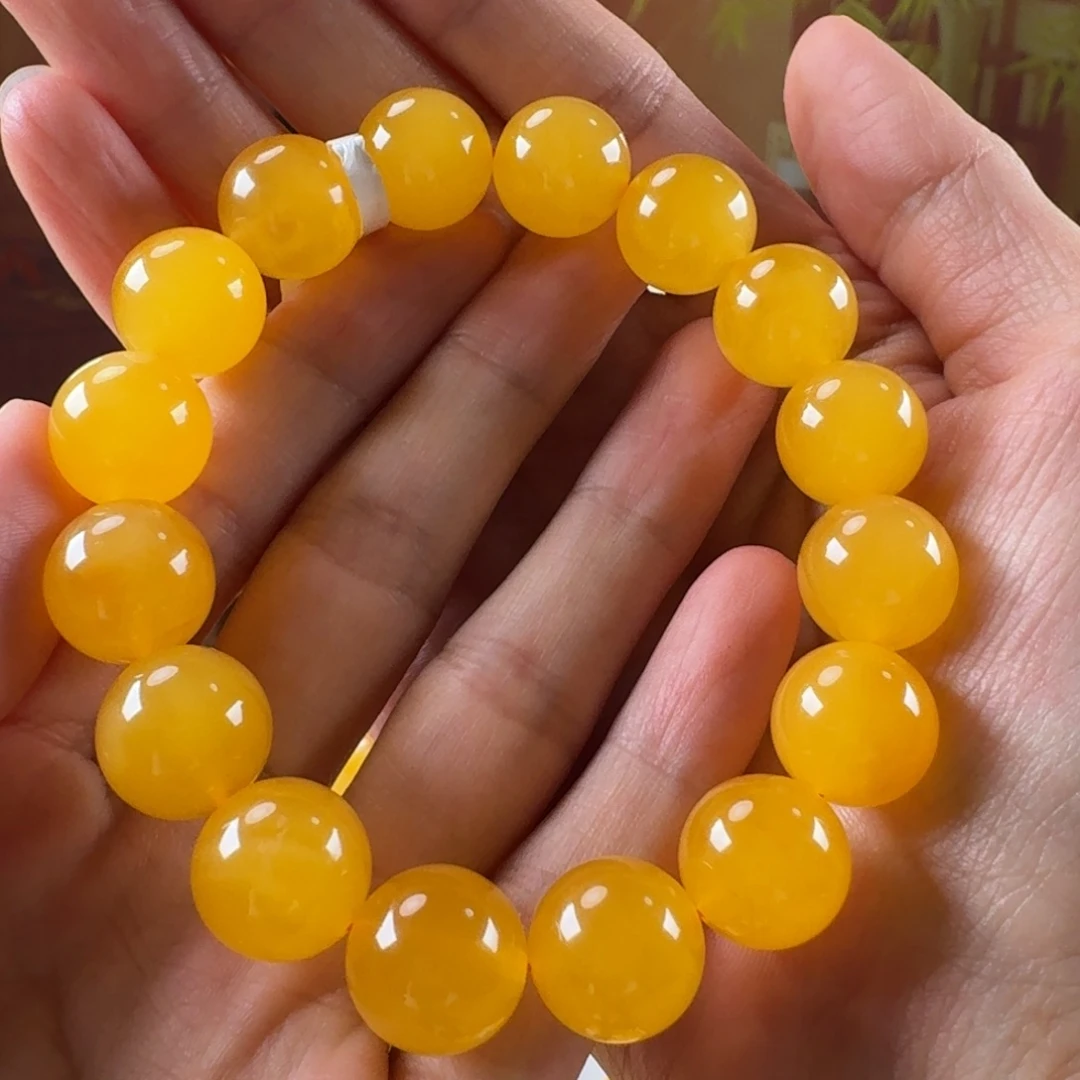 蜜蜡未镶嵌毛衣链