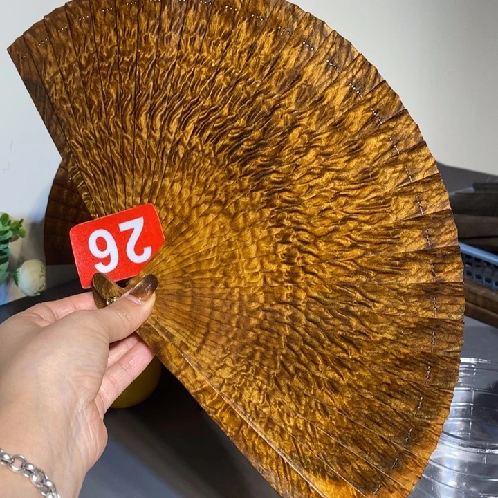 金丝楠大*金丝楠木扇子