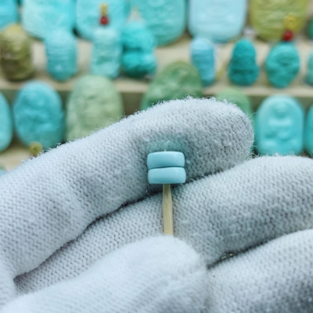 绿松石未镶嵌珠宝奇石8mm